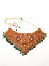 Laxmi Broad choker necklace set 8134N
