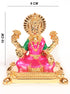 Laxmi Gold Plated charaspat Marble idol 11cm Height