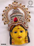 Maha Vara Laxmi Goddess Face with Fancy stones Mukut OUG08-800-4558N-Griiham-Griiham