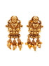 Micro Gold Polish Premium quality Laxmi Sleek Choker set with Kemp stones 4700N-Necklace Set-Griiham-Griiham