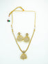 MicroGold Plated Classic zercon short Necklace set 10385N