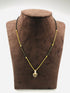 Microgold plating Black bead Managalsutram Mangalya chain 18 inches 11637N