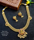Premium Antique Gold Finish Ruby/Emerald Laxmi motif 10966n