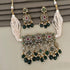 Premium Antique Victorian Jewelry Finish choker Necklace set 13045N