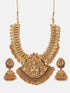Premium Gold Finish 1st quality Brass Based Nagas Design Short Necklace set 5045N