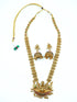 Premium Gold Finish Long necklace set 12278N