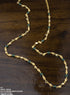 Premium Gold Finish Real Coral / Pearl / Jade Chain 30 inches 6746N