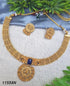 Premium Gold Finish necklace set 11554N