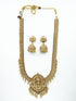 Premium Gold Plated Classic Laxmi Kasu Necklace set 11326N
