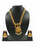 Premium Gold Plated Classic Laxmi Necklace set 10686N