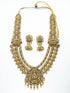 Premium Gold Plated Classic Laxmi Necklace set 11333N