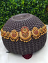 Premium Gold finish Free Size Multicolor Stone Studded Designer Vodiannam/Waist belt/Kamar bandh 7816N-Waist belt-Griiham-Griiham