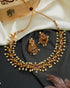 Premium Gold plated Designer Short Necklace Set 8224N