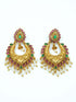 Premium High Gold Plated Earring/ Jhumka 12081N