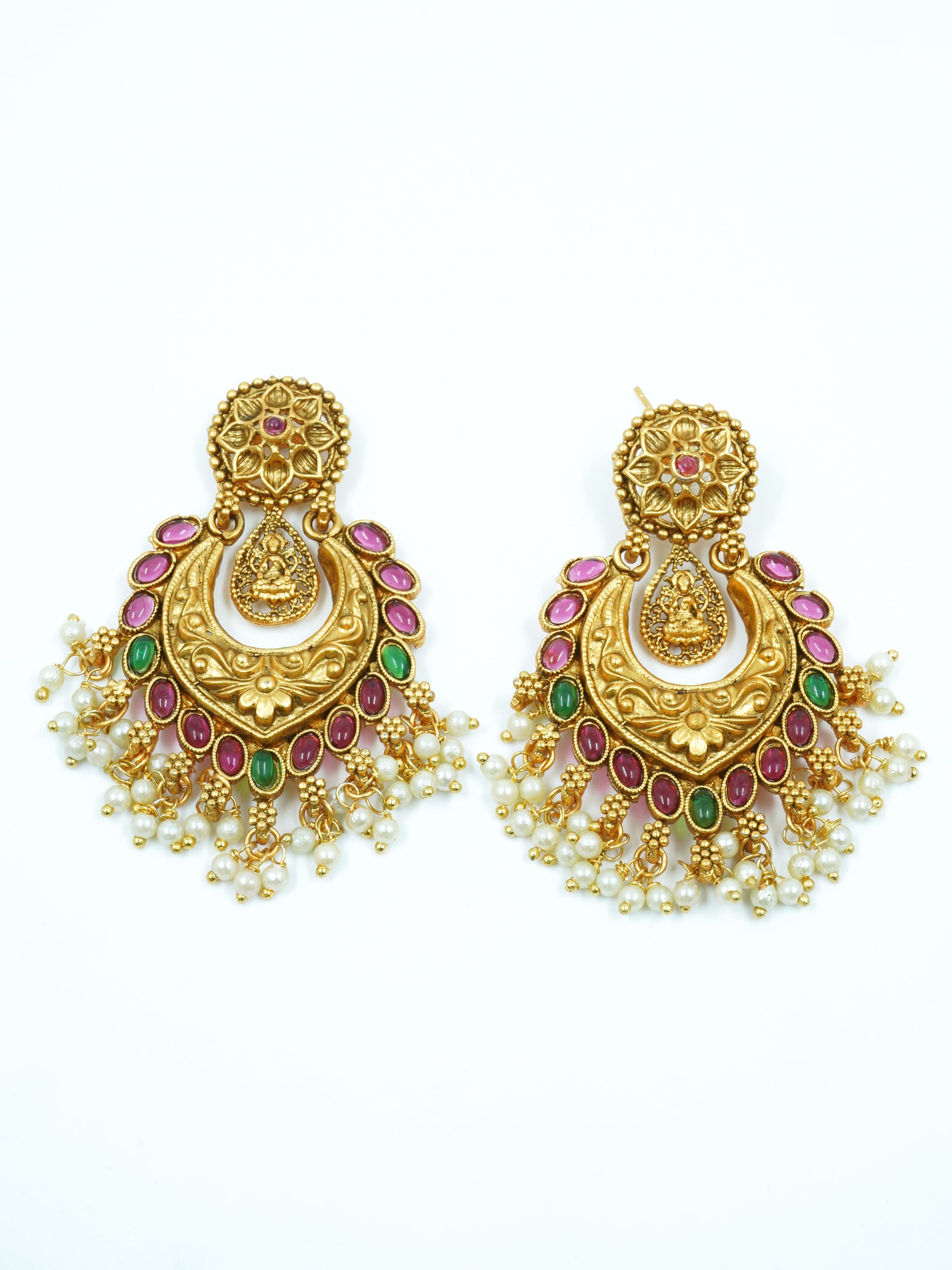 Premium High Gold Plated Earring/ Jhumka 12082N