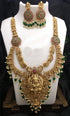 Premium High Gold plated Laxmi Long Necklace Set /Haram 8236N-Necklace Set-Kanakam-Griiham