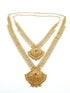 Premium gold plated Kerala jewelry combo set 11107N