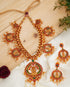 Premium quality Designer Short Laxmi Necklace Set 8001N-Necklace Set-Griiham-Griiham