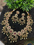 Sayara Collection Floral pattern Extremely gorgeous Party Wear Necklace Set 9465N