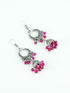 Silver Oxidised Exclusive Cute designs Jhumkis / Earrings 9780N