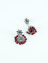 Silver Oxidised Exclusive Cute designs Jhumkis / Earrings with diff colour options 9817N