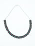 Silver Oxidised Medium Size Designer Necklace Set for special occasion 10668N