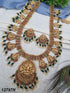 Temple design Necklace Laxmi motif double layer 12797N