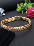 Unisex Mens / Women Gold Plated Guaranteed Bracelets 7452N